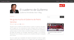 Desktop Screenshot of elcuadernodeguillermo.com